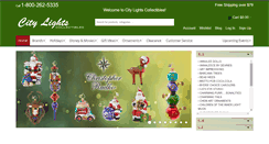 Desktop Screenshot of citylightscollectibles.com